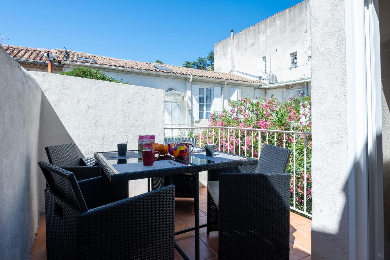 Le Pandora, Proche Tour Magne, Parking Et Terrasse Lägenhet Nîmes Exteriör bild